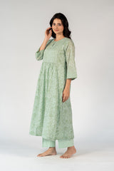 Cotton Parallel - Green