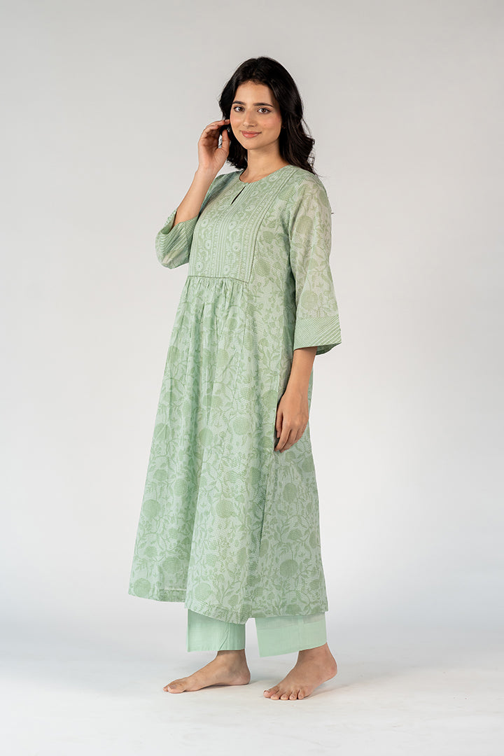 Cotton Parallel - Green