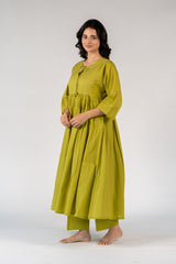 Cotton Parallel - Yellow