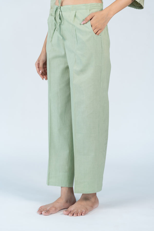 Cotton Parallel - Green