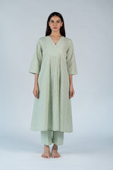 Cotton Parallel - Green