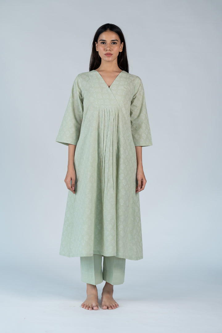 Cotton Parallel - Green