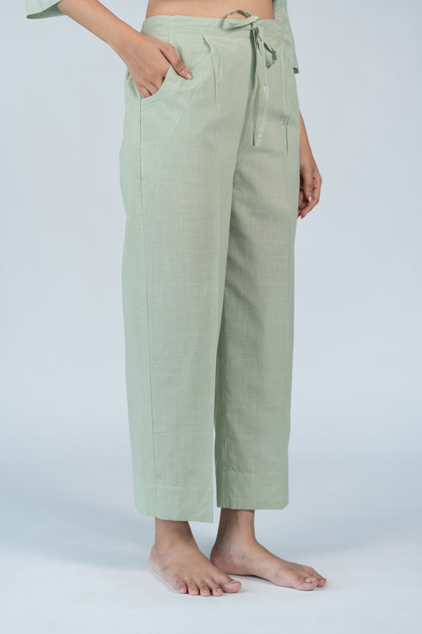Cotton Parallel - Green
