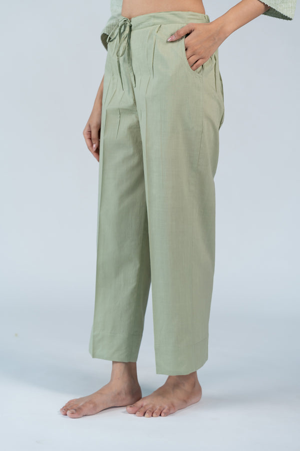 Cotton Parallel - Green