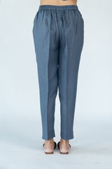 Linen Cotton Pant- Grey