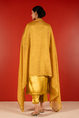 Chanderi Dupatta - Yellow