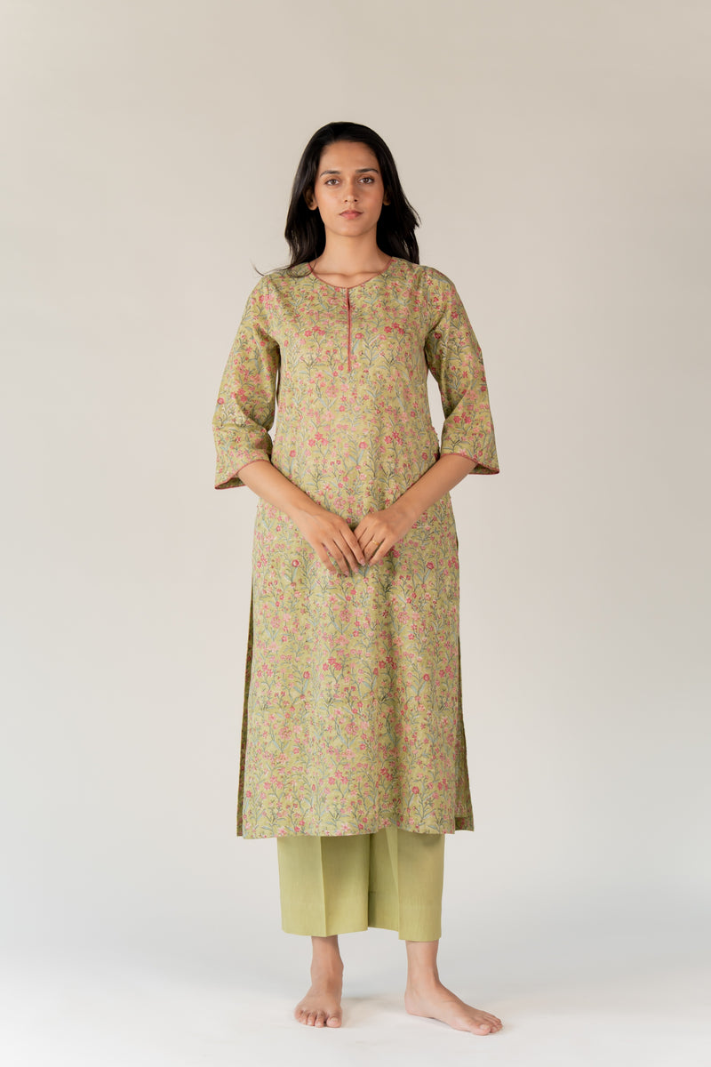 Cotton Parallel - Green