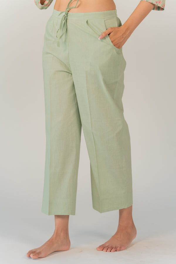 Cotton Parallel - Green