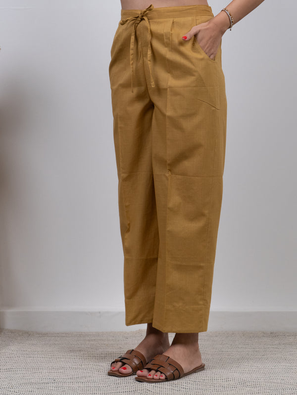 Cotton Parallel - Yellow