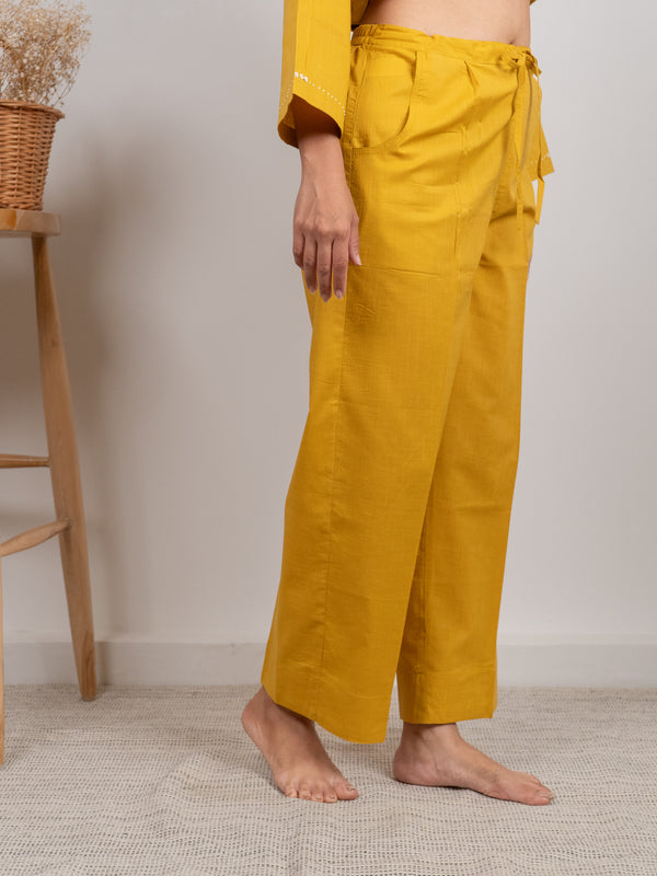 Cotton Parallel - Yellow