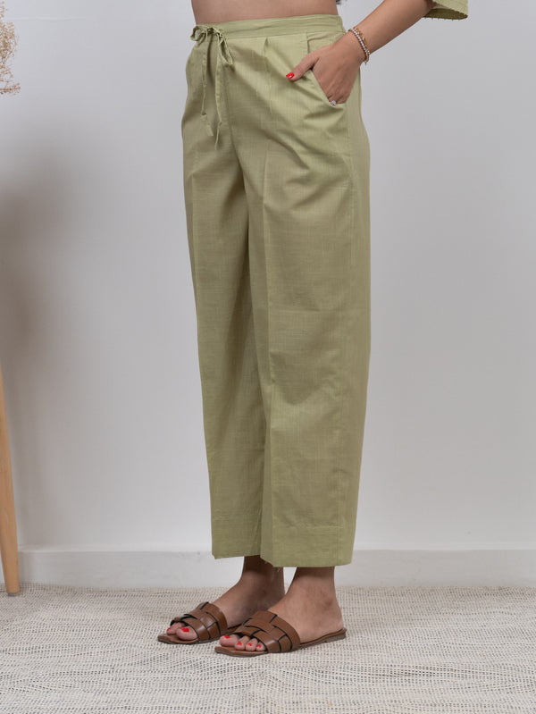 Cotton Parallel - Green