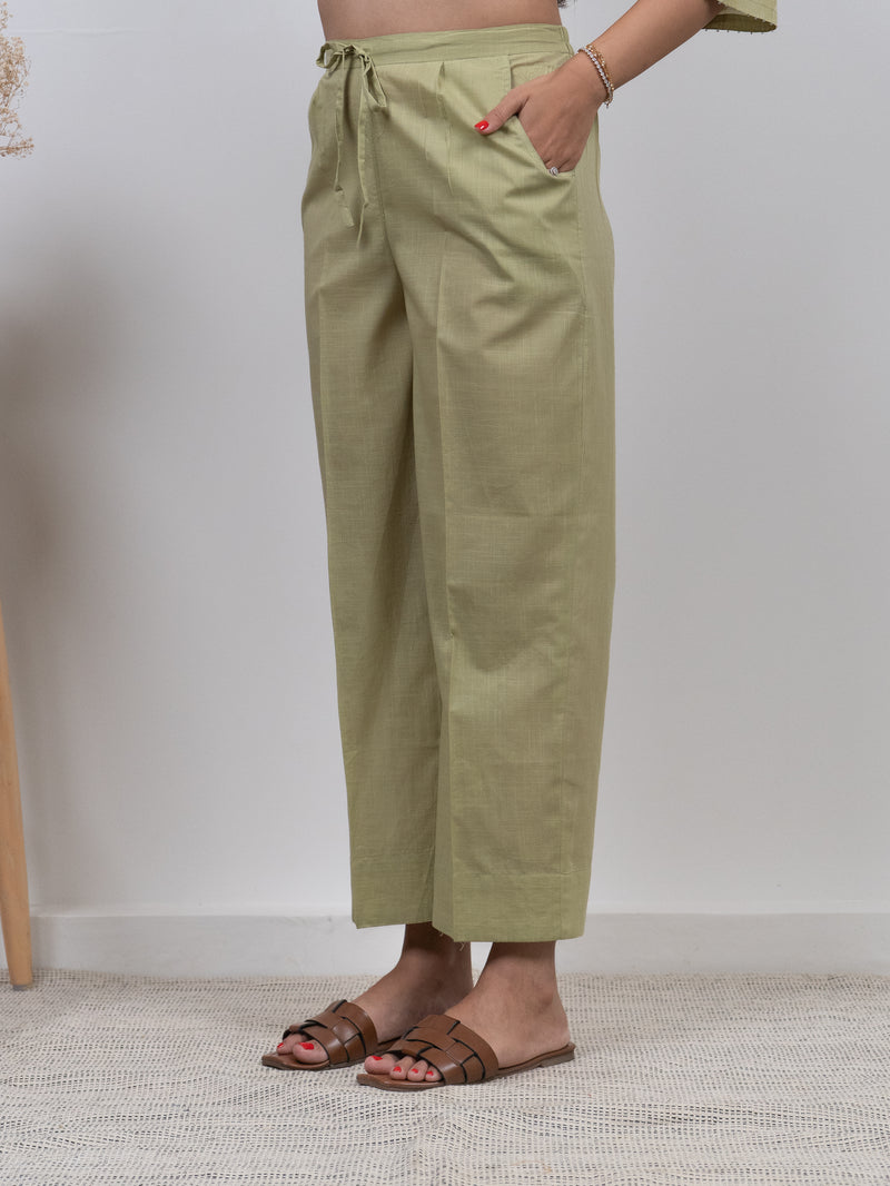 Cotton Parallel - Green