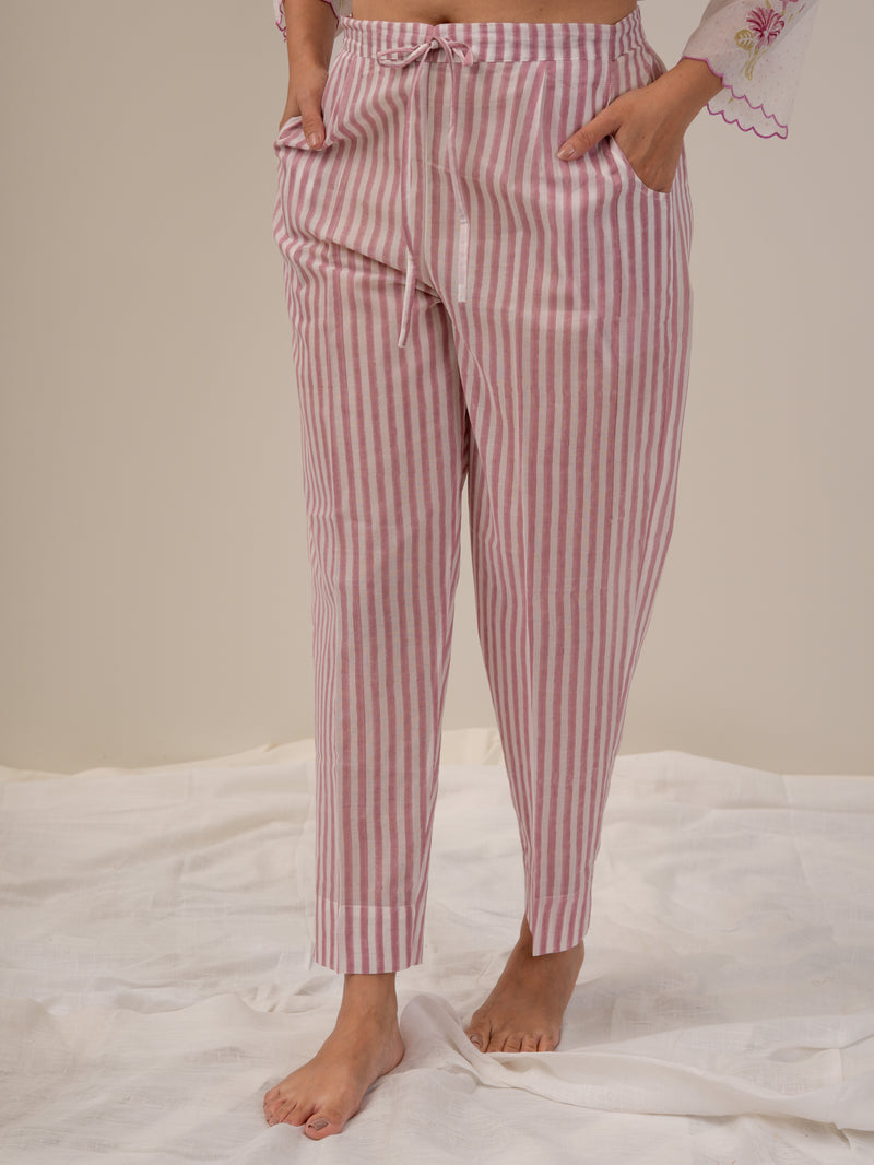 Cotton Parallel - White