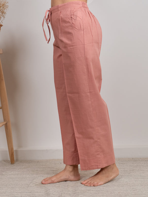 Cotton Parallel - Peach