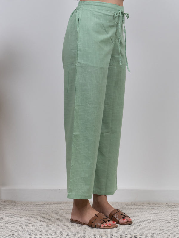 Cotton Parallel - Green