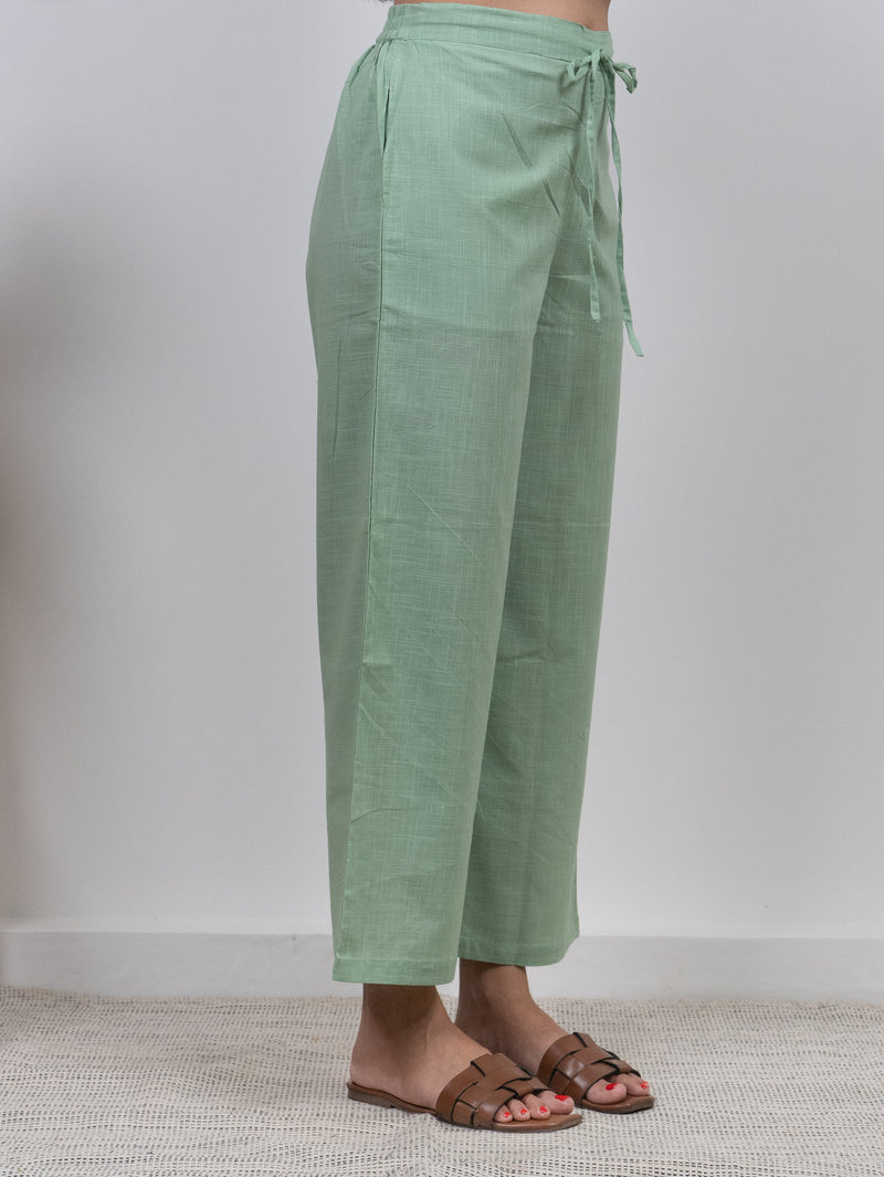 Cotton Parallel - Green