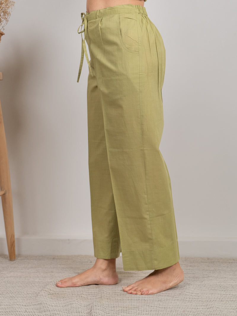 Cotton Parallel - Green