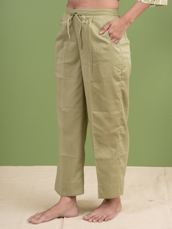 Cotton Parallel - Green