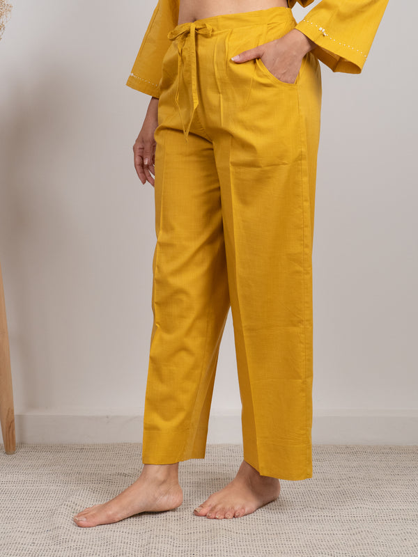 Cotton Parallel - Yellow