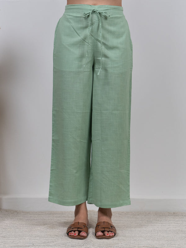 Cotton Parallel - Green
