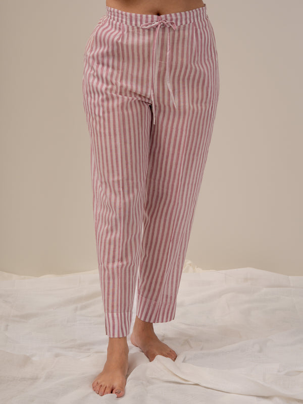 Cotton Parallel - White