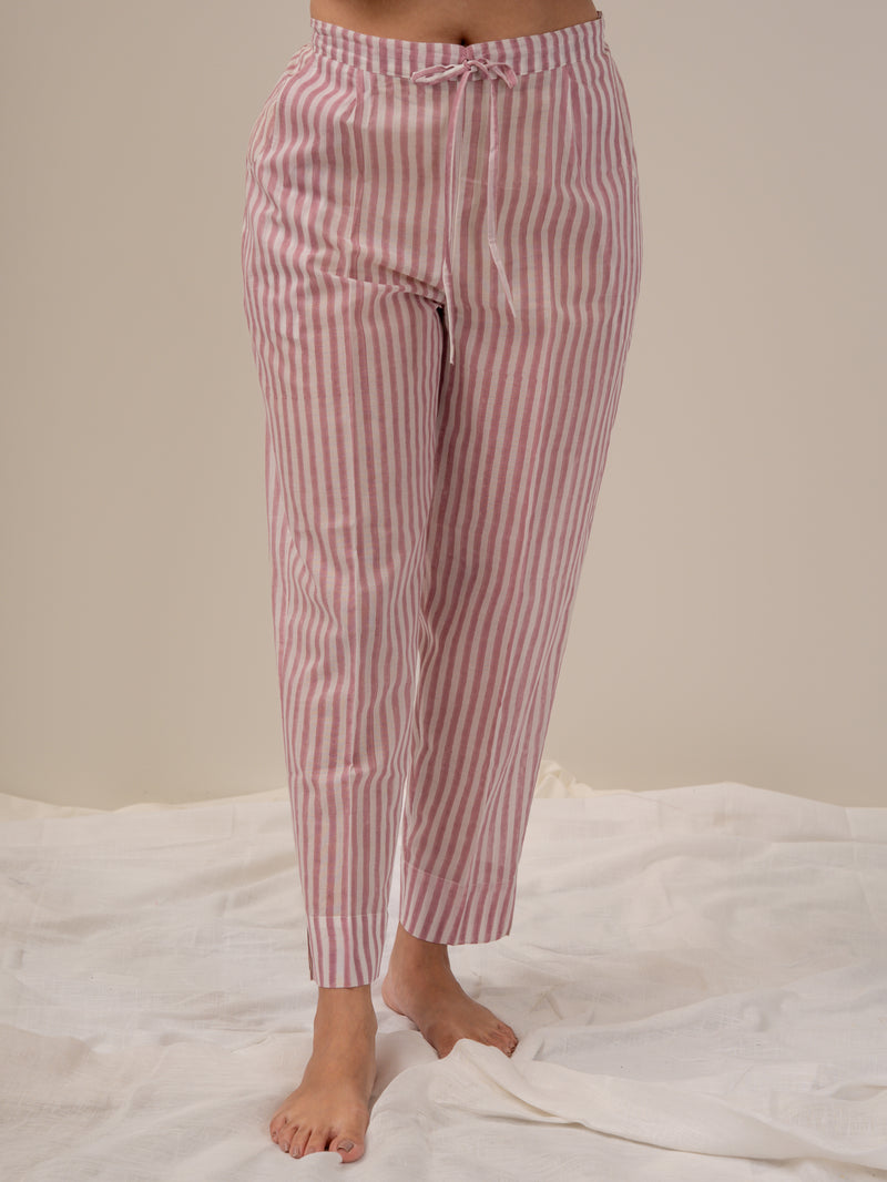 Cotton Parallel - White