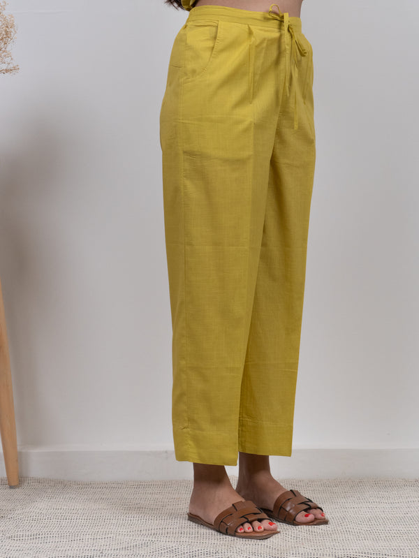 Cotton Parallel - Yellow