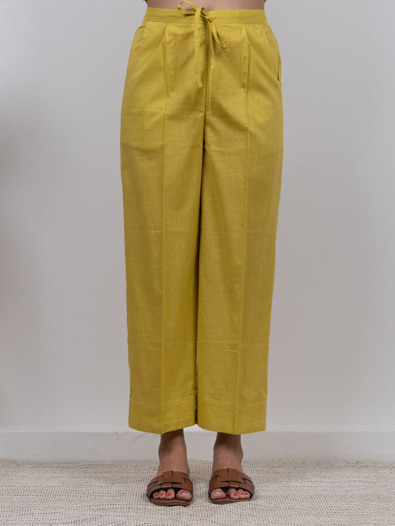 Cotton Parallel - Yellow