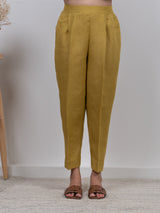 Linen Parallel - Yellow
