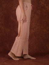 Chanderi Parallel - Pink