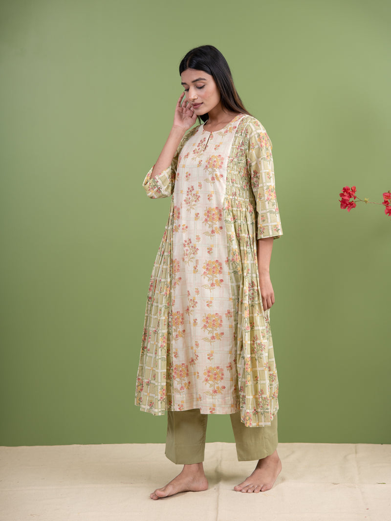 Cotton Parallel - Green