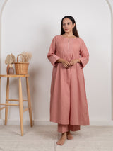 Cotton Parallel - Peach