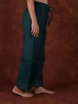 Chanderi Parallel - Green