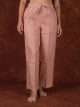 Chanderi Parallel - Pink