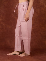 Chanderi Parallel - Pink