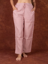 Chanderi Parallel - Pink