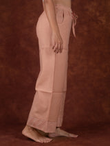 Chanderi Parallel - Pink