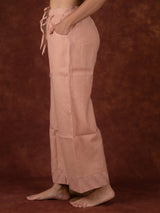 Chanderi Parallel - Pink