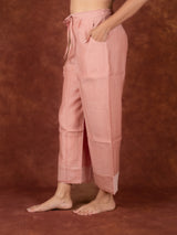 Chanderi Parallel - Pink