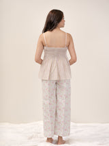 Cotton Hand Block Printed Top - Pink