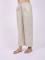 Beige Cotton Parallel