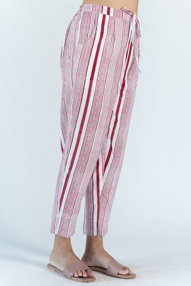 Cotton Pant  -  Break Red