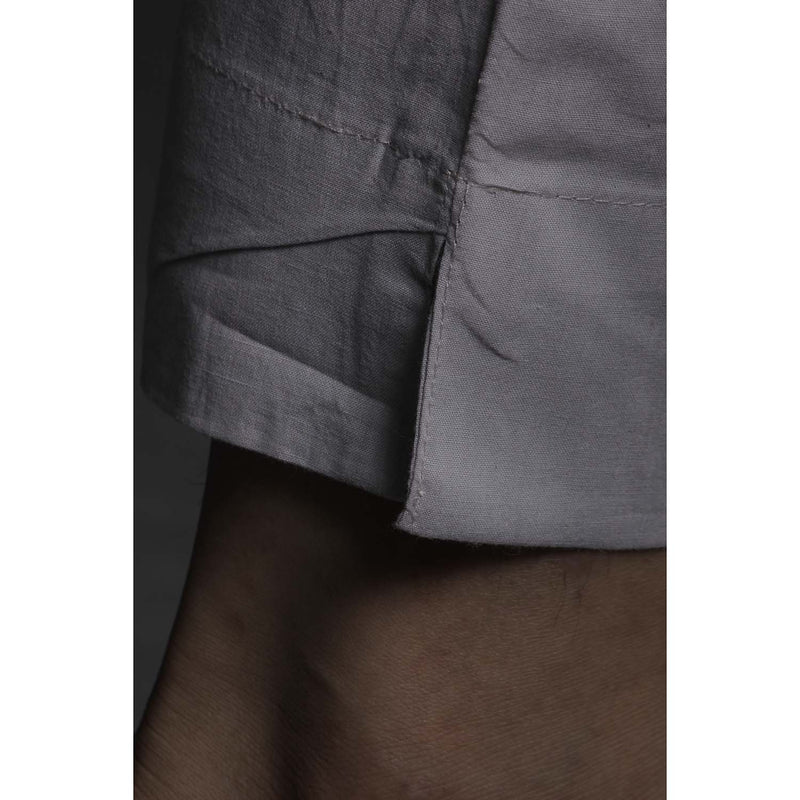 Cotton Elasticated Pants - Grey