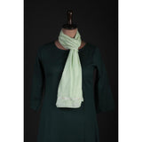 Cotton Silk Stole - Green